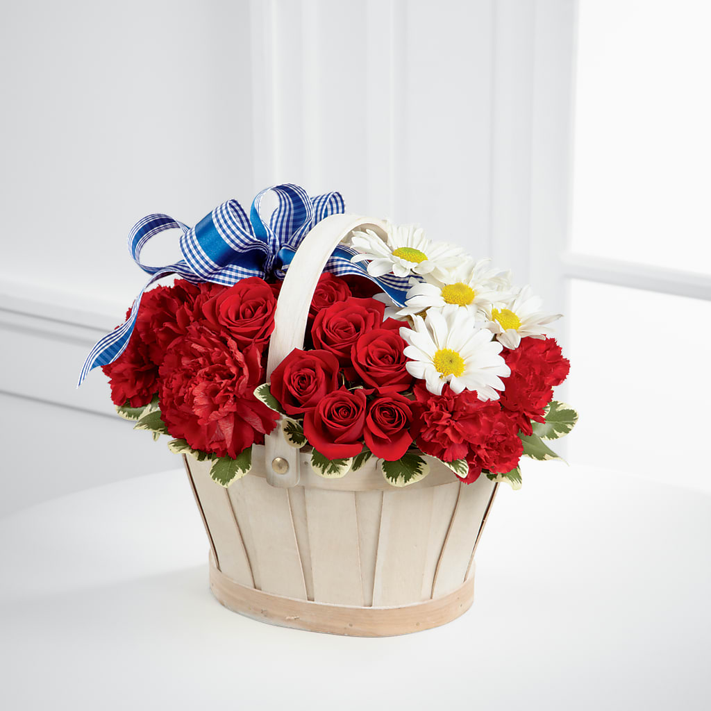 Justice Basket – SARAH'S FLOWERS, Fullerton CA