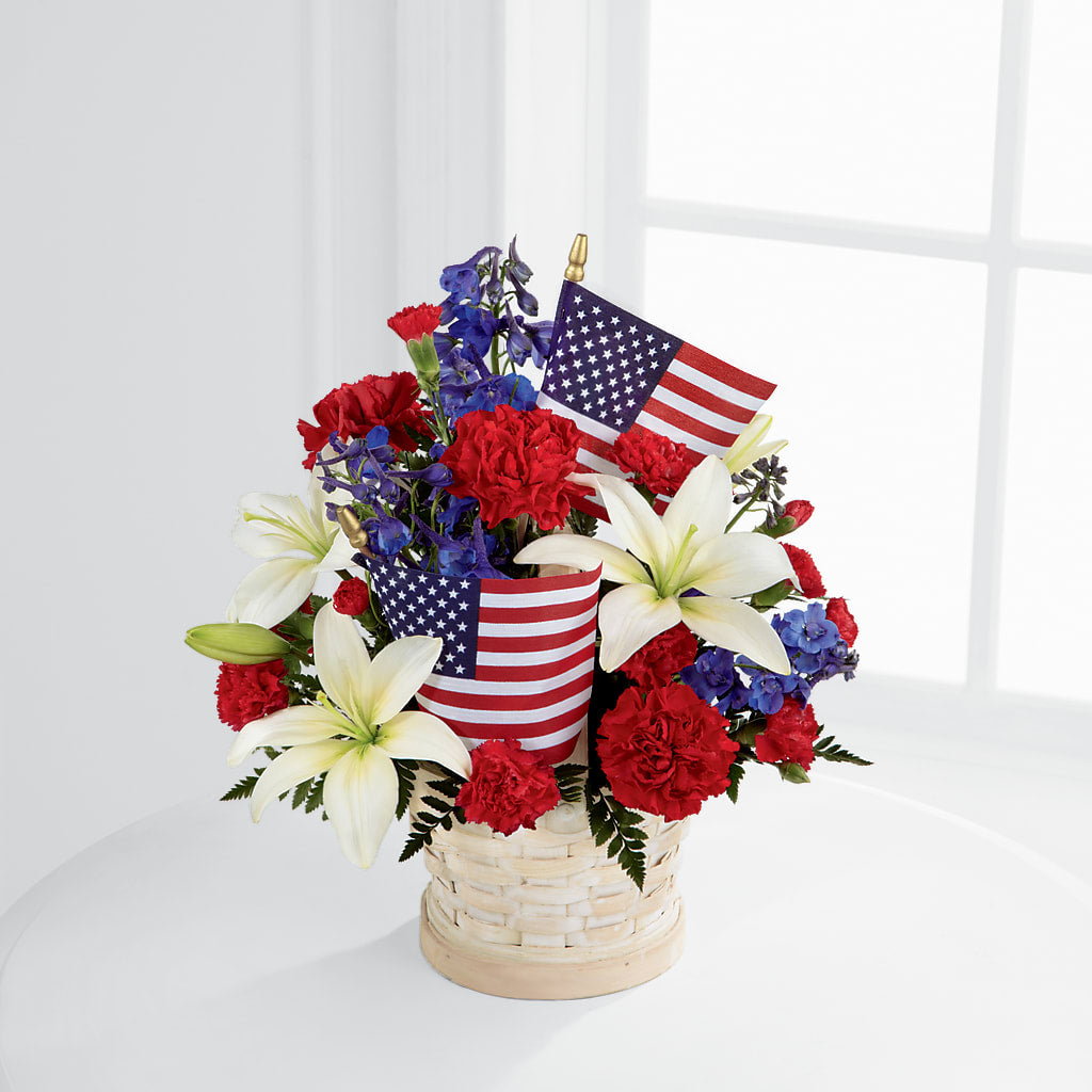 American Glory Bouquet – SARAH'S FLOWERS, Fullerton CA