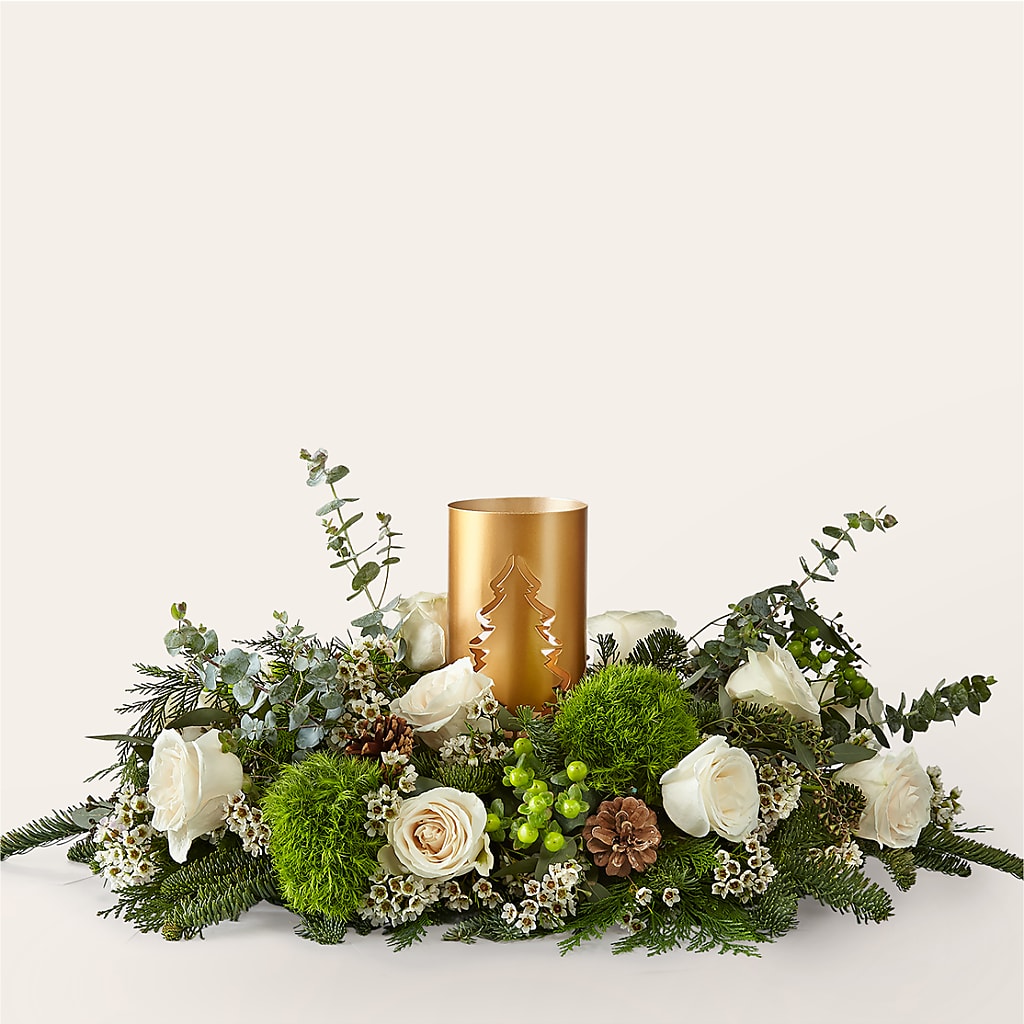 Chestnuts Roasting Centerpiece – SARAH'S FLOWERS, Fullerton CA