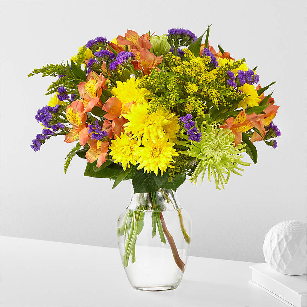 Marmalade Skies Bouquet – SARAH'S FLOWERS, Fullerton CA