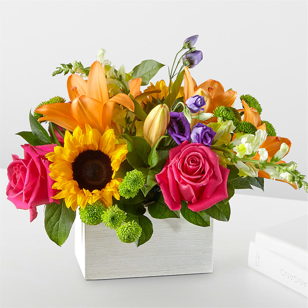 Best Day Box Bouquet – SARAH'S FLOWERS, Fullerton CA