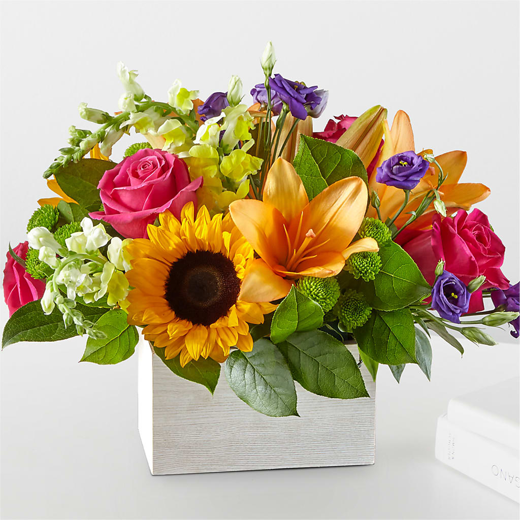Best Day Box Bouquet – SARAH'S FLOWERS, Fullerton CA