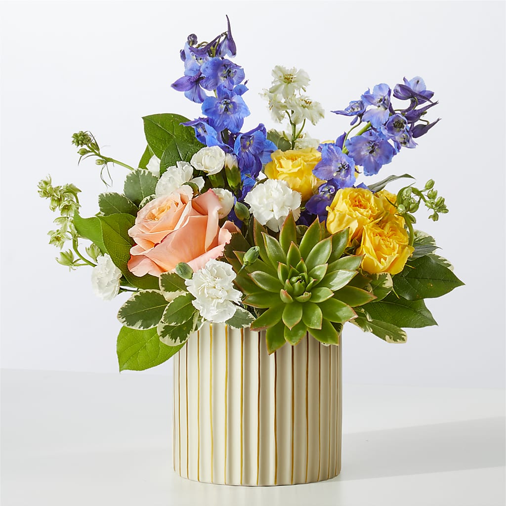 Cobalt Reverie Bouquet – SARAH'S FLOWERS, Fullerton CA