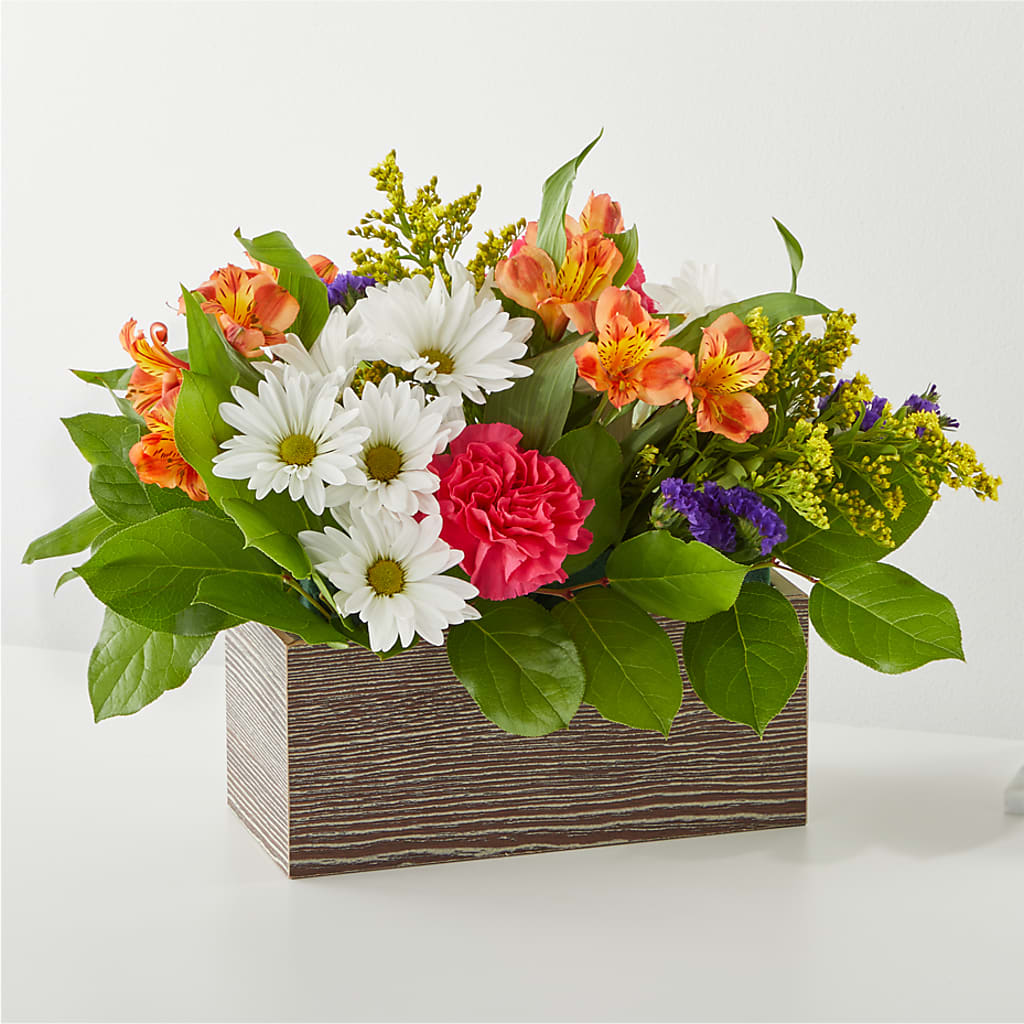 Oopsie Daisy Box Bouquet – SARAH'S FLOWERS, Fullerton CA