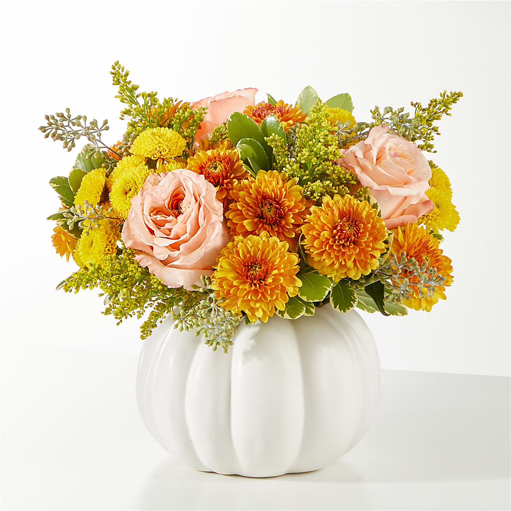 Peachy Pumpkin – SARAH'S FLOWERS, Fullerton CA