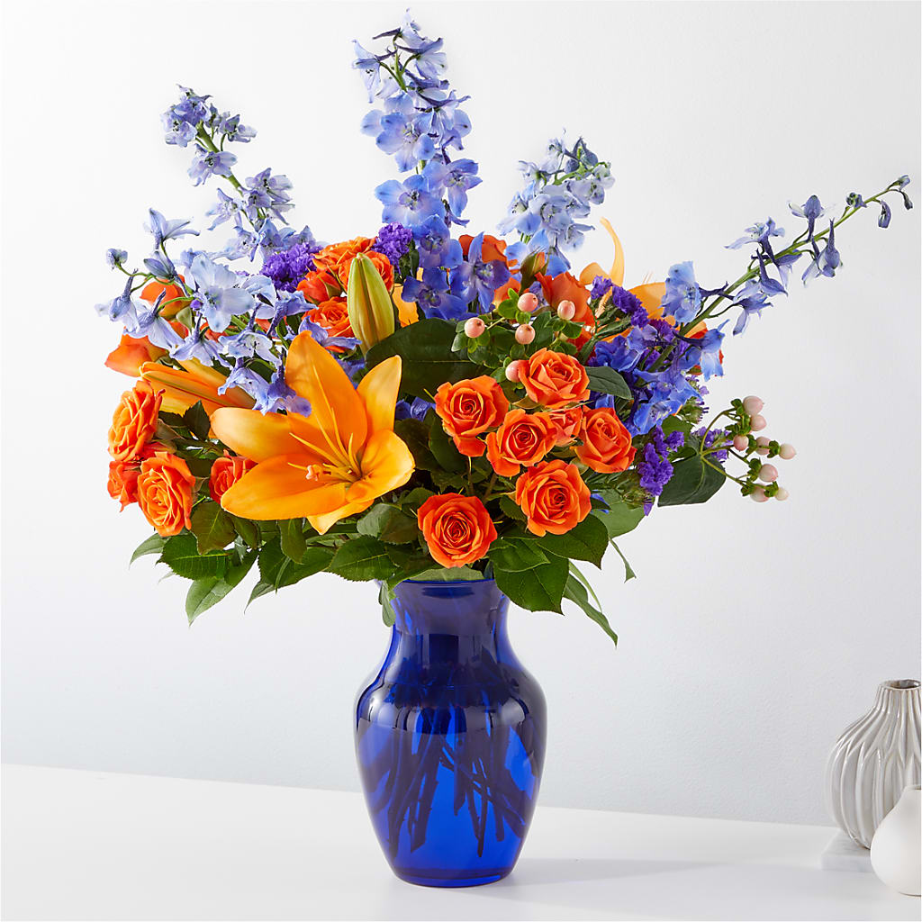 Radiant Citrus Bouquet – SARAH'S FLOWERS, Fullerton CA