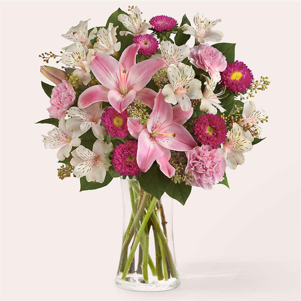 Feeling Fuchsia Bouquet – SARAH'S FLOWERS, Fullerton CA