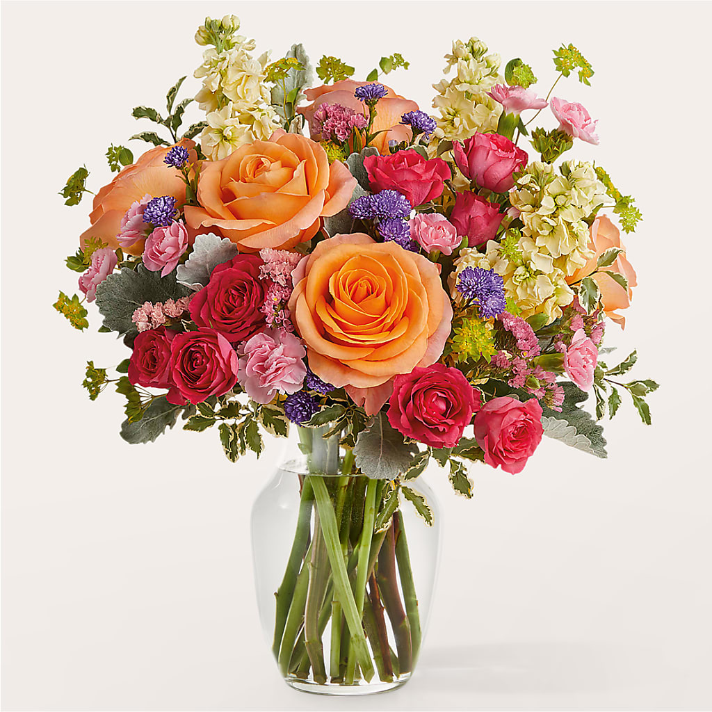 Tangerine Tango Bouquet – SARAH'S FLOWERS, Fullerton CA