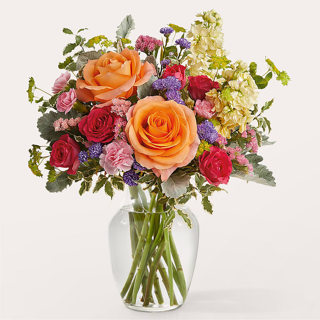 Tangerine Tango Bouquet – SARAH'S FLOWERS, Fullerton CA