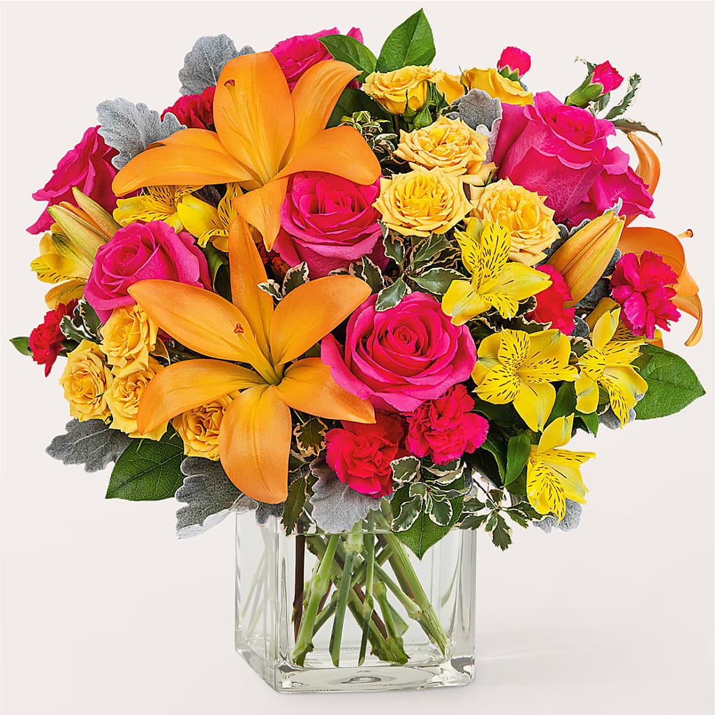To the Tropics Bouquet – SARAH'S FLOWERS, Fullerton CA