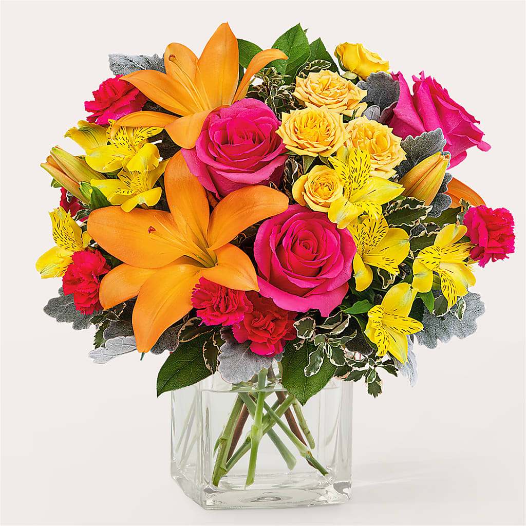 To the Tropics Bouquet – SARAH'S FLOWERS, Fullerton CA