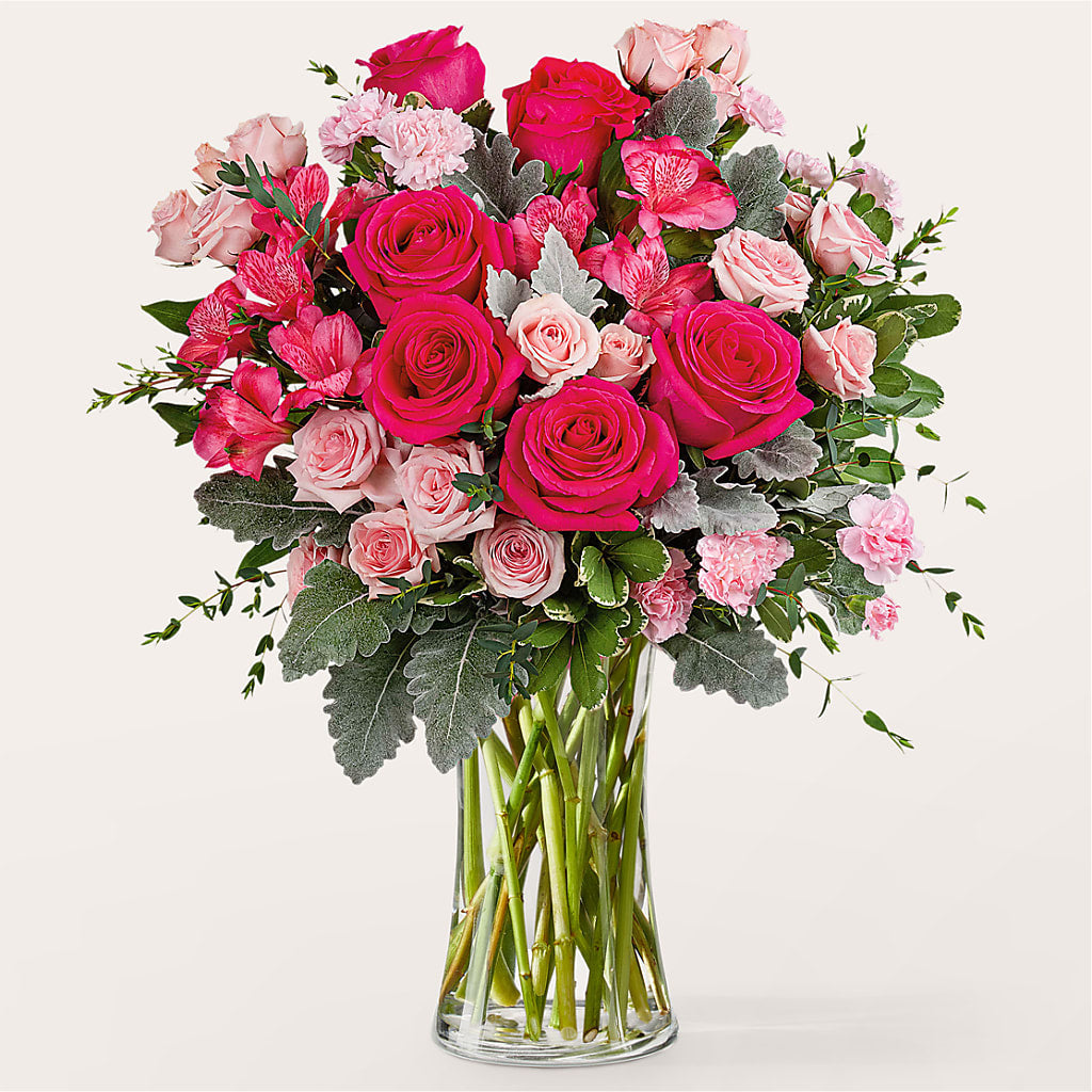 Tickled Pink Bouquet – SARAH'S FLOWERS, Fullerton CA