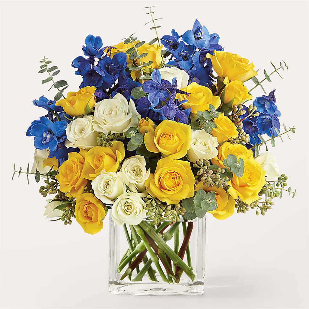 Sparkling Citrine Bouquet – SARAH'S FLOWERS, Fullerton CA