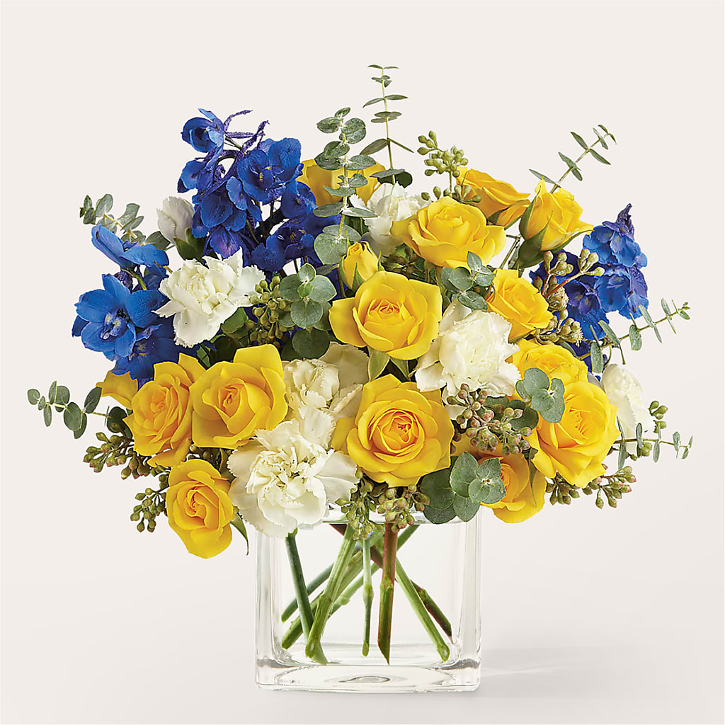 Sparkling Citrine Bouquet – SARAH'S FLOWERS, Fullerton CA