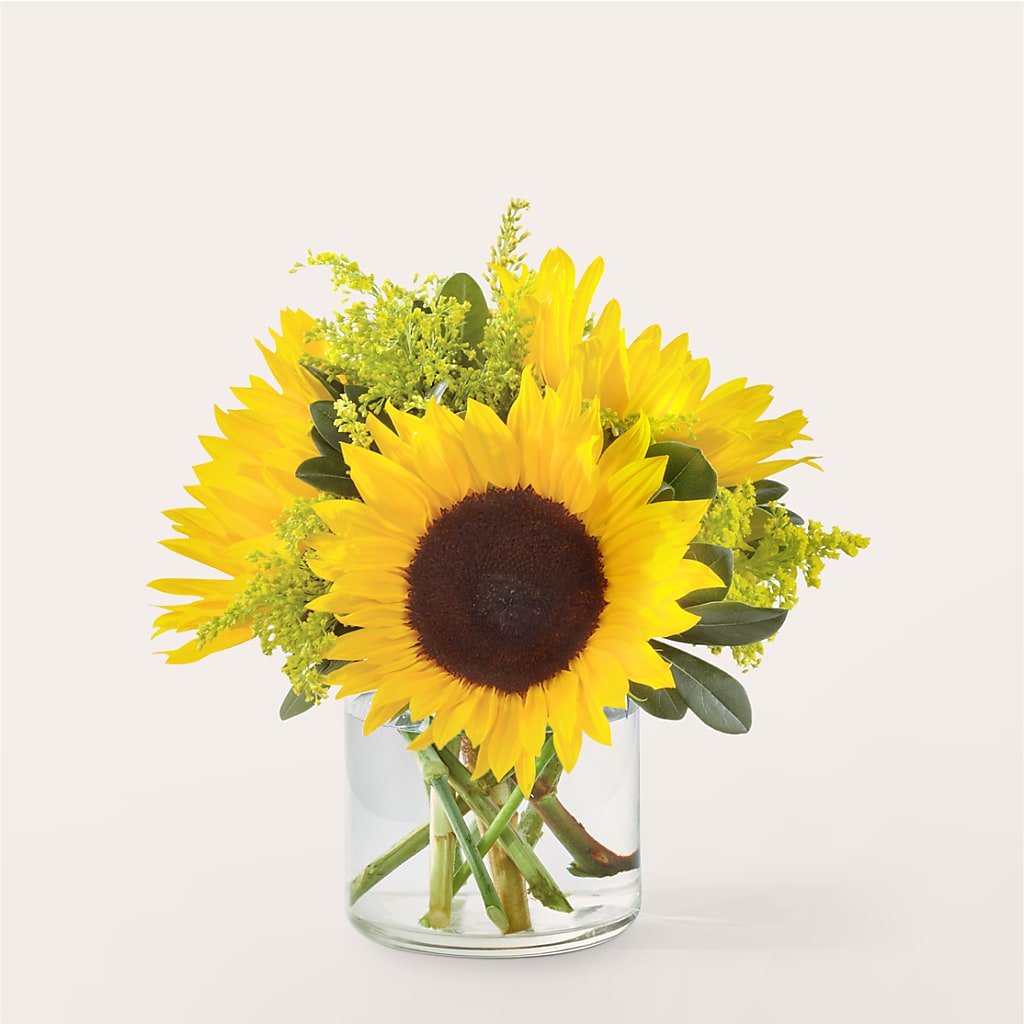 Beaming Sunflower Bouquet – SARAH'S FLOWERS, Fullerton CA