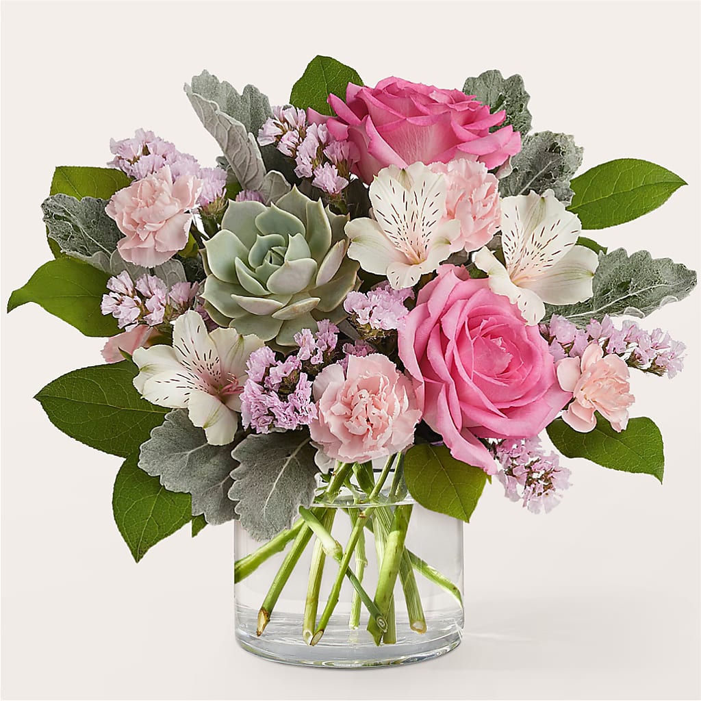 Dusty Rose Bouquet – SARAH'S FLOWERS, Fullerton CA