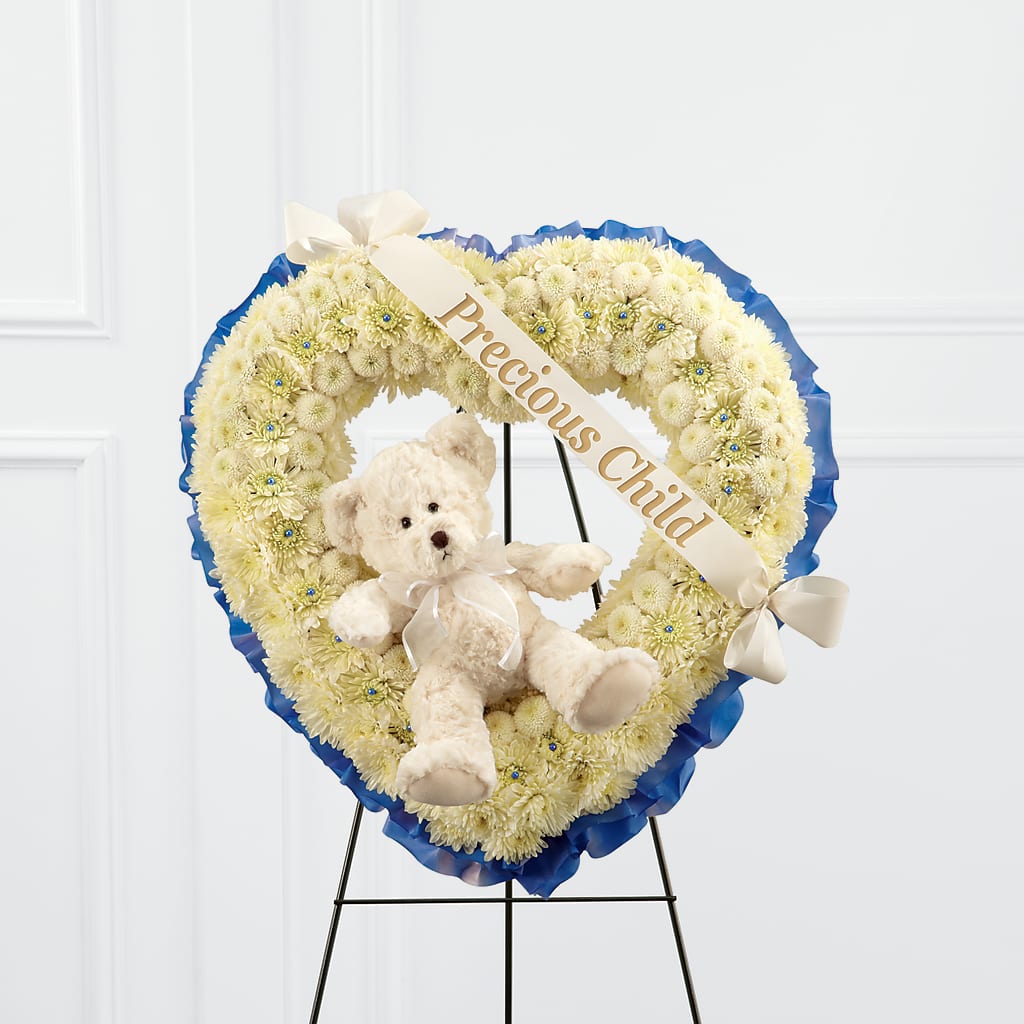 Precious Child Standing Heart – SARAH'S FLOWERS, Fullerton CA