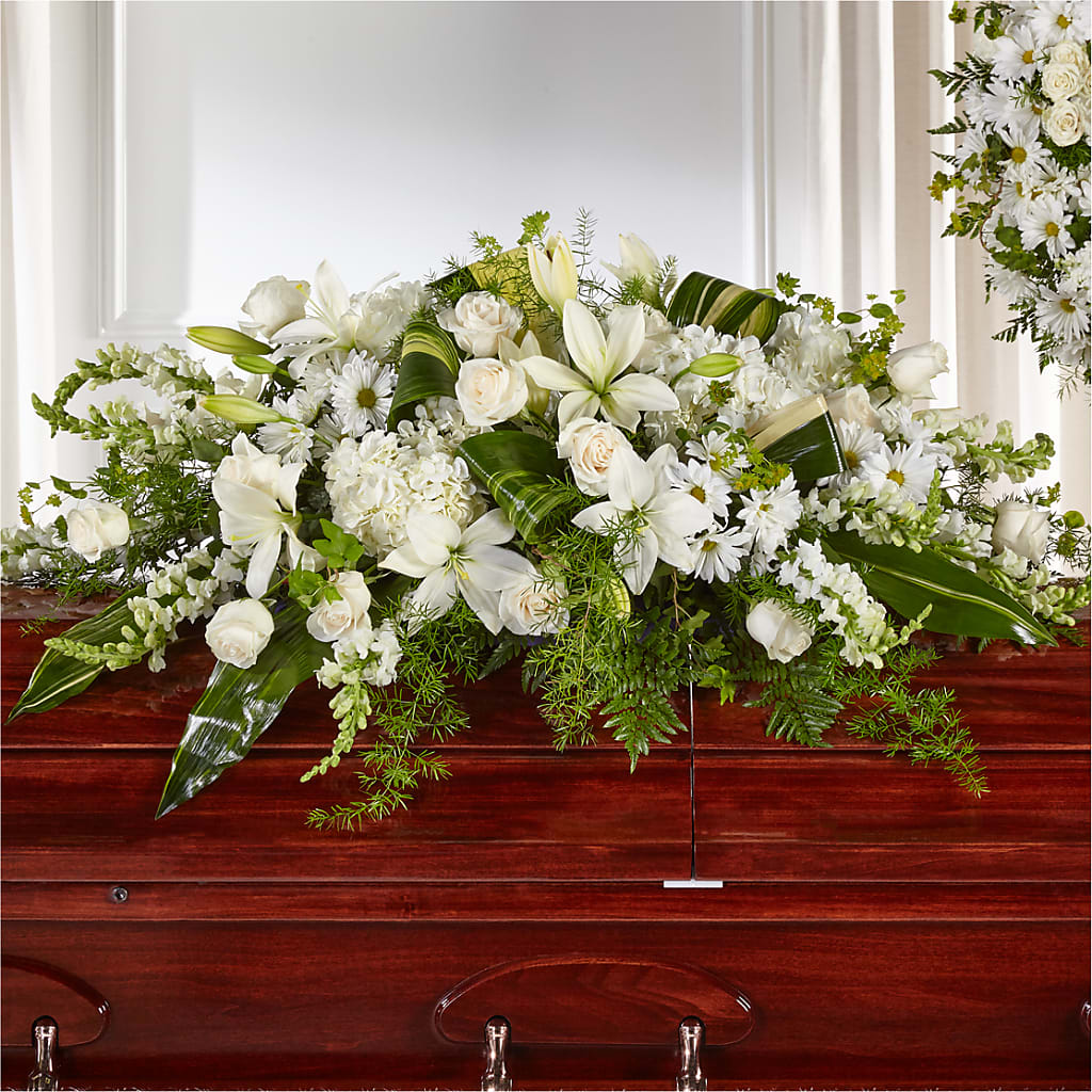 Abundance Casket Spray – SARAH'S FLOWERS, Fullerton CA