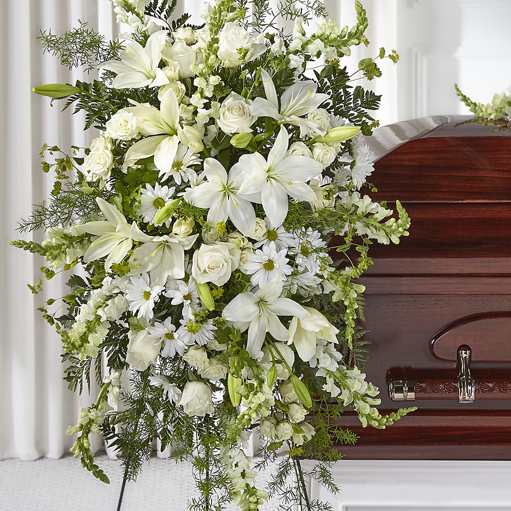 Loving Thoughts Standing Spray – SARAH'S FLOWERS, Fullerton CA
