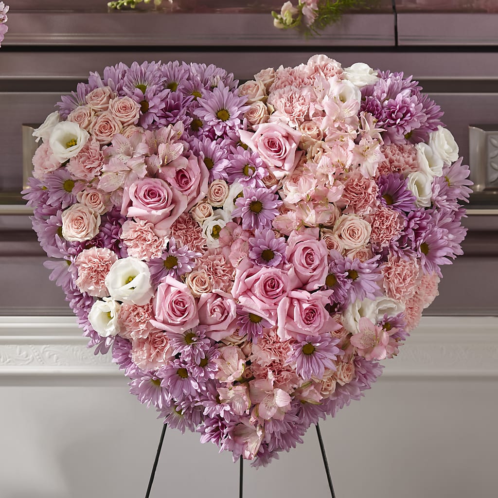 Heaven's Light Heart – SARAH'S FLOWERS, Fullerton CA