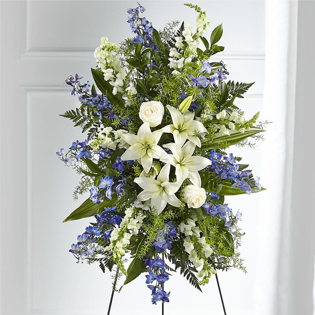 Faithful Friend Standing Spray – SARAH'S FLOWERS, Fullerton CA