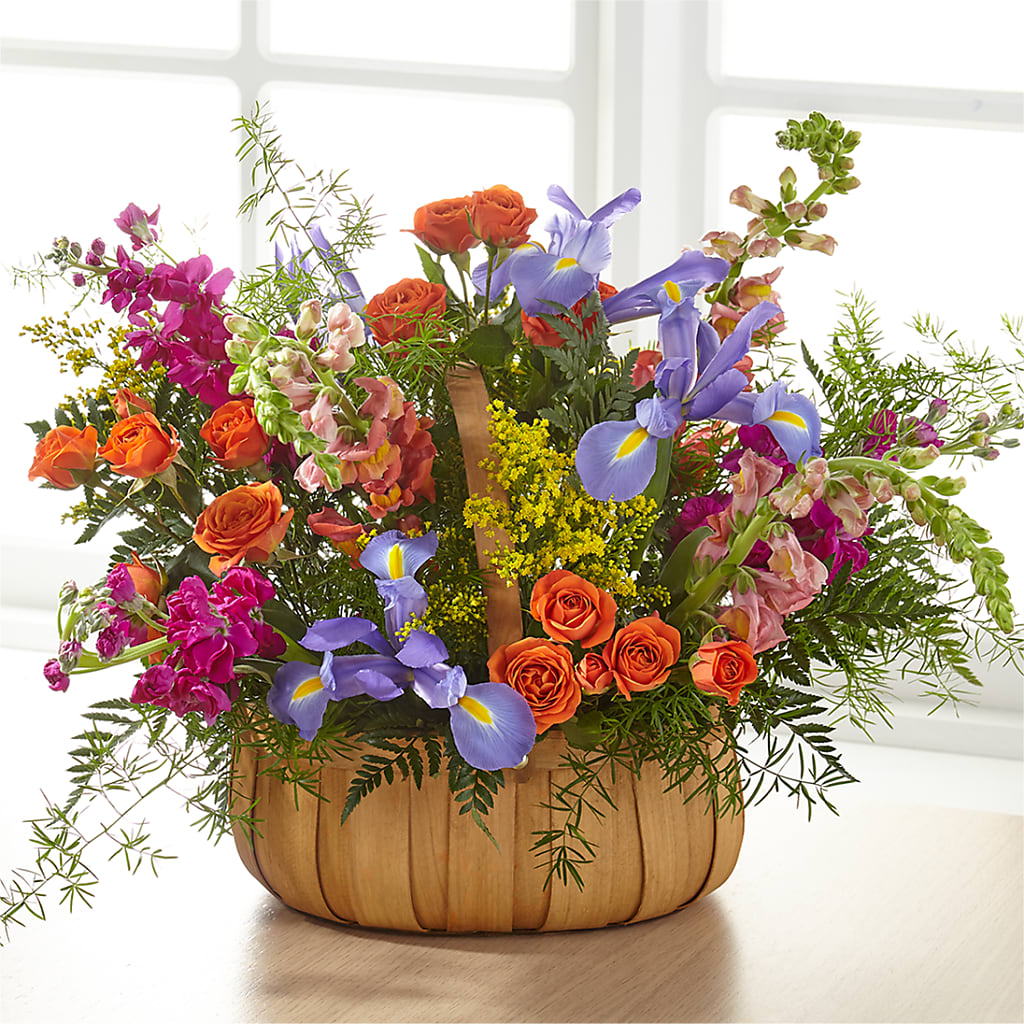 Garden of Life Basket – SARAH'S FLOWERS, Fullerton CA