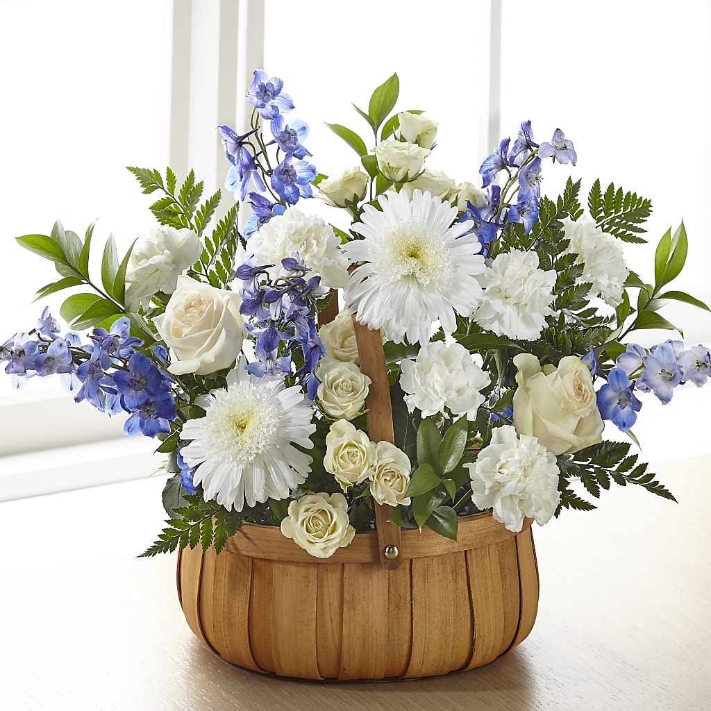 Harmony & Grace Basket – SARAH'S FLOWERS, Fullerton CA
