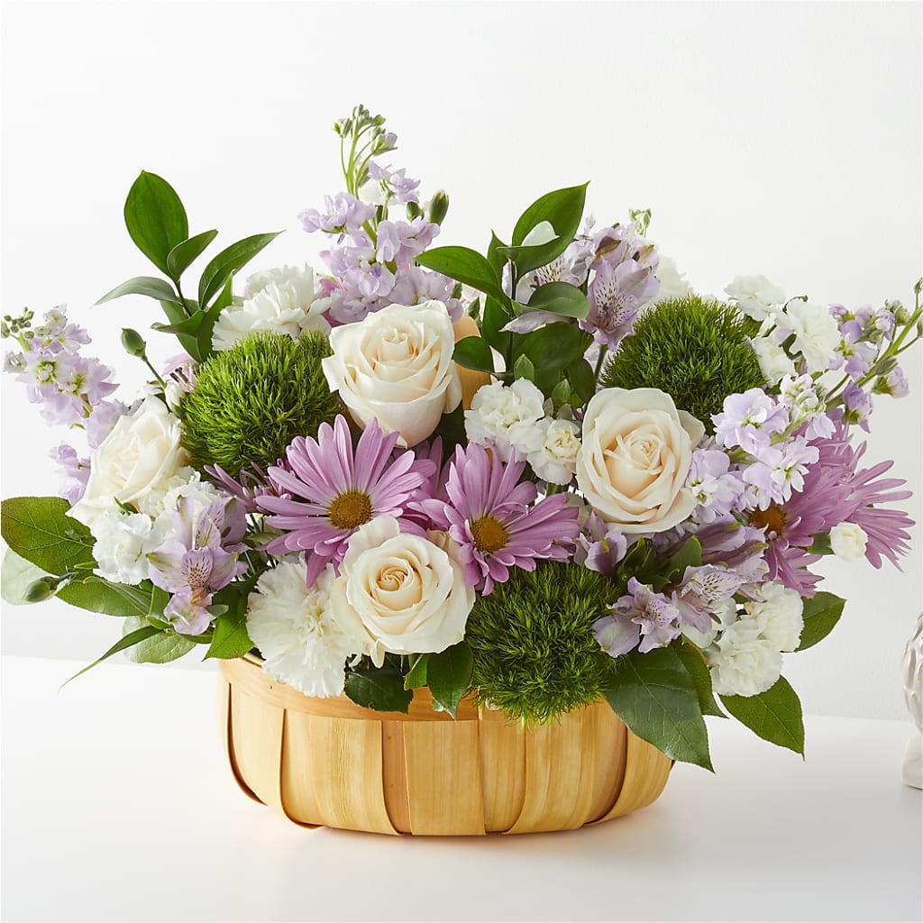 Peace & Love Basket – SARAH'S FLOWERS, Fullerton CA