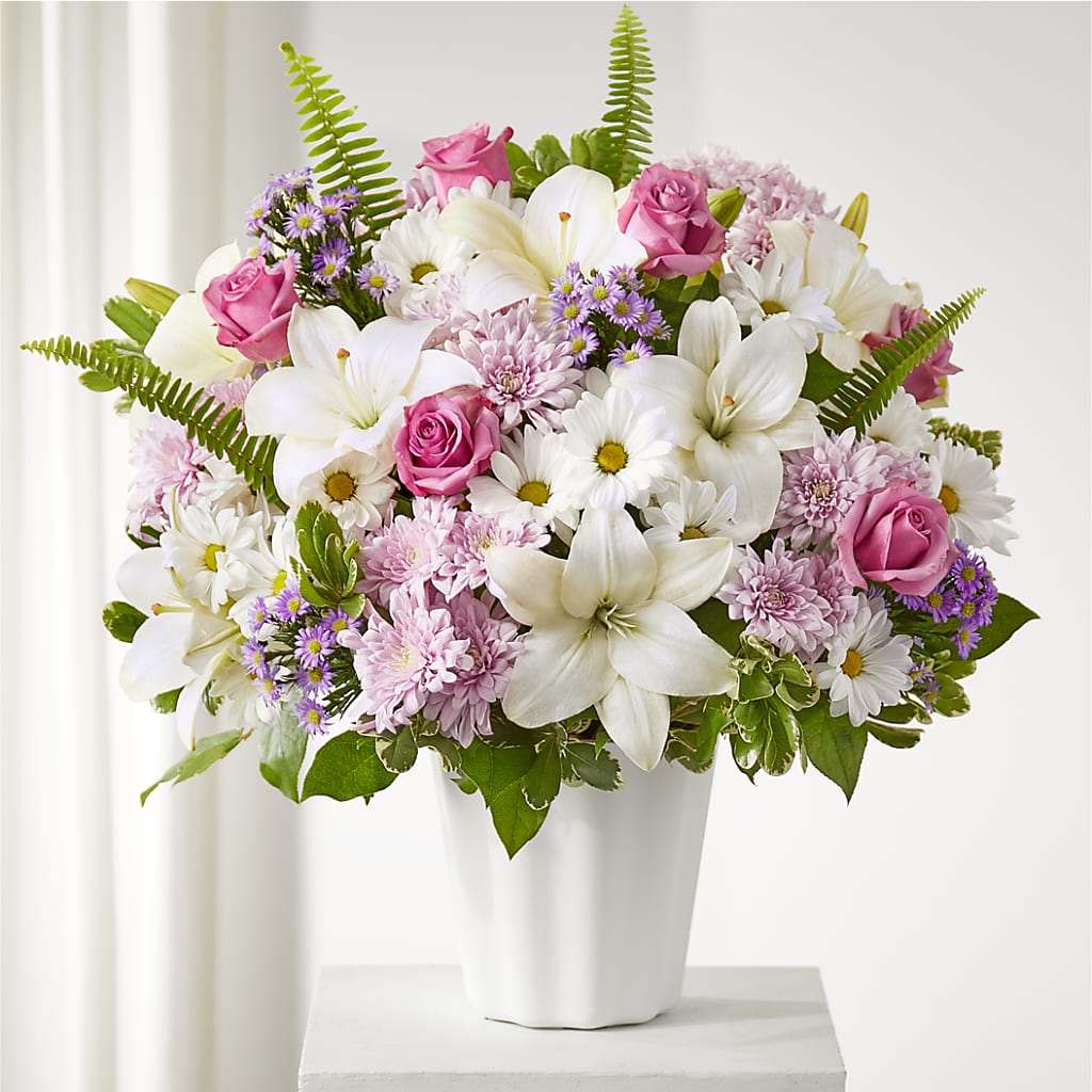 Warmest Thoughts Tabletop Basket – SARAH'S FLOWERS, Fullerton CA