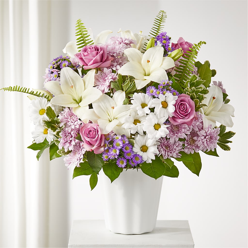 Warmest Thoughts Tabletop Basket – SARAH'S FLOWERS, Fullerton CA