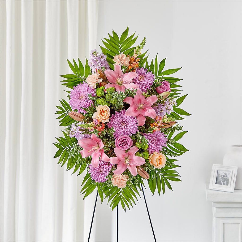Love & Light Standing Spray – SARAH'S FLOWERS, Fullerton CA