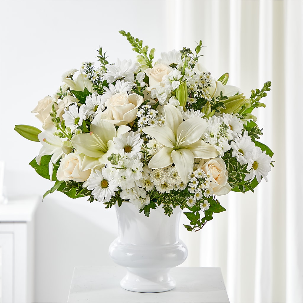 Uplifting Urn Arrangement – SARAH'S FLOWERS, Fullerton CA