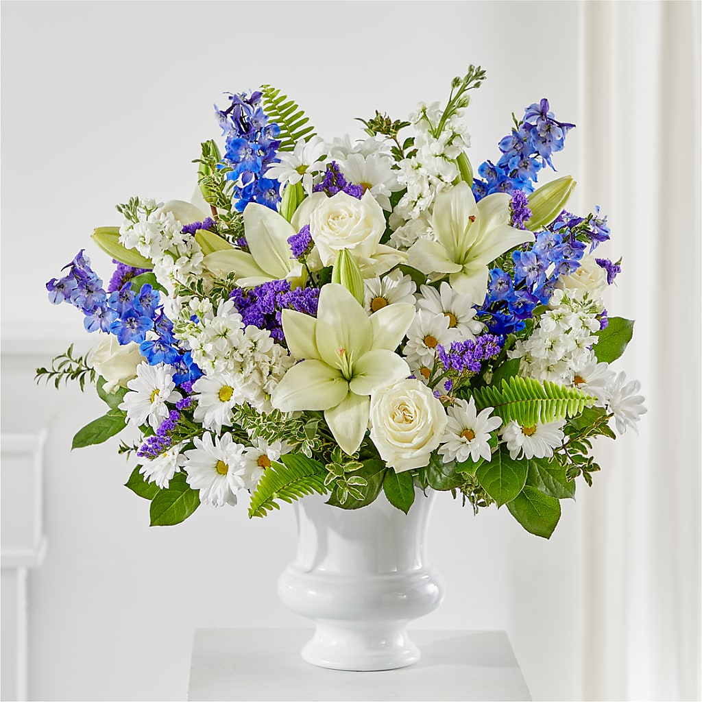 Expressions of Hope Urn Arrangement – SARAH'S FLOWERS, Fullerton CA