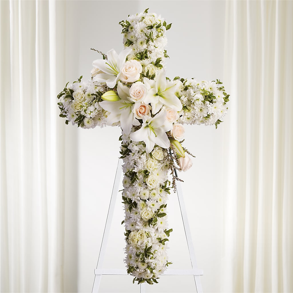 Spiritual Guidance Standing Spray – SARAH'S FLOWERS, Fullerton CA