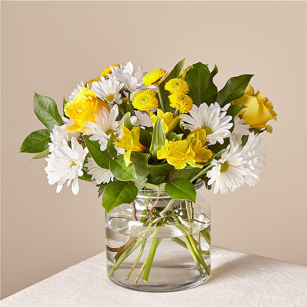 Sunny Sentiments Bouquet – SARAH'S FLOWERS, Fullerton CA