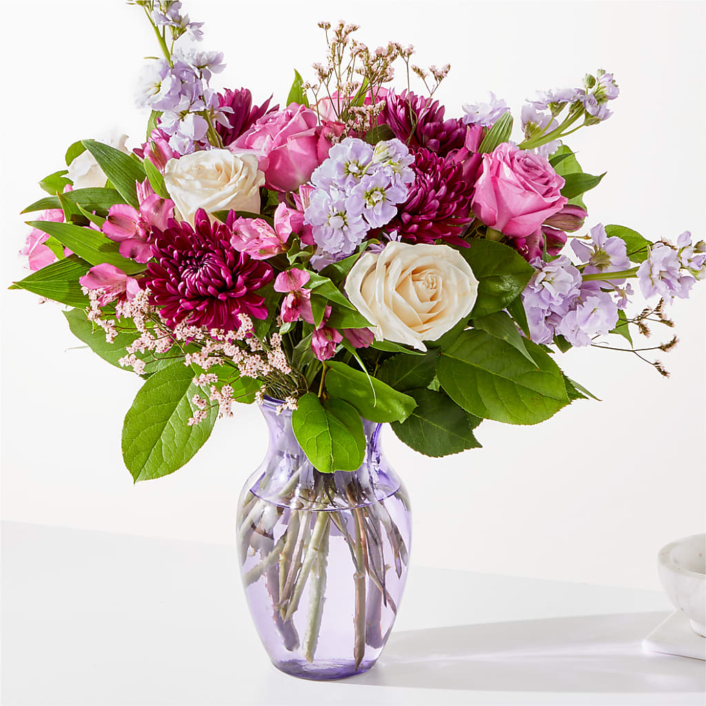 Amethyst Dreams Bouquet – SARAH'S FLOWERS, Fullerton CA