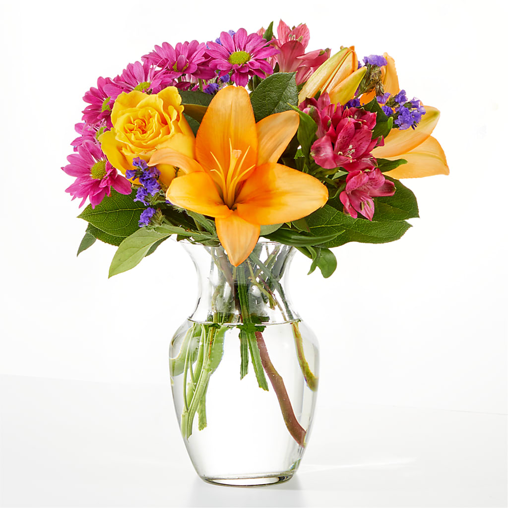 Colorful Visions Bouquet – SARAH'S FLOWERS, Fullerton CA