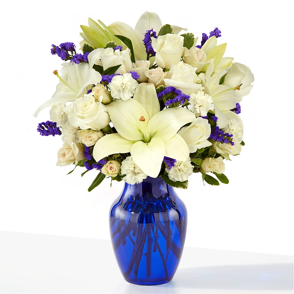 Sapphire Rush Bouquet – SARAH'S FLOWERS, Fullerton CA
