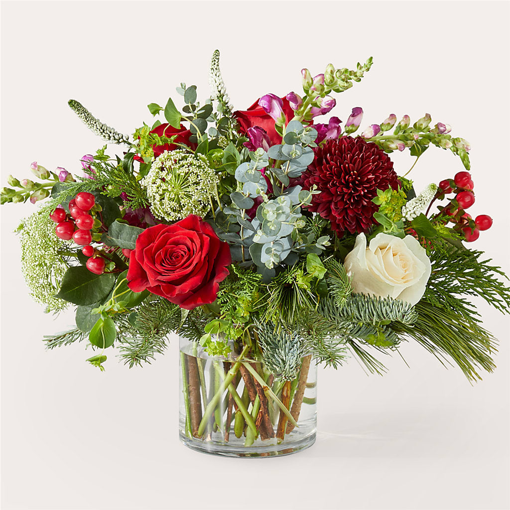 Cranberry Fizz Bouquet – SARAH'S FLOWERS, Fullerton CA