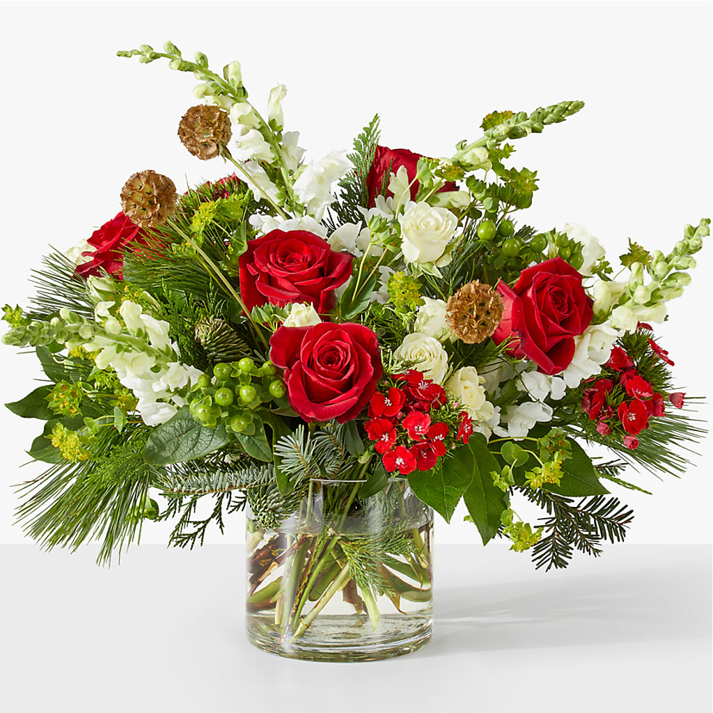 Deck the Halls Bouquet – SARAH'S FLOWERS, Fullerton CA