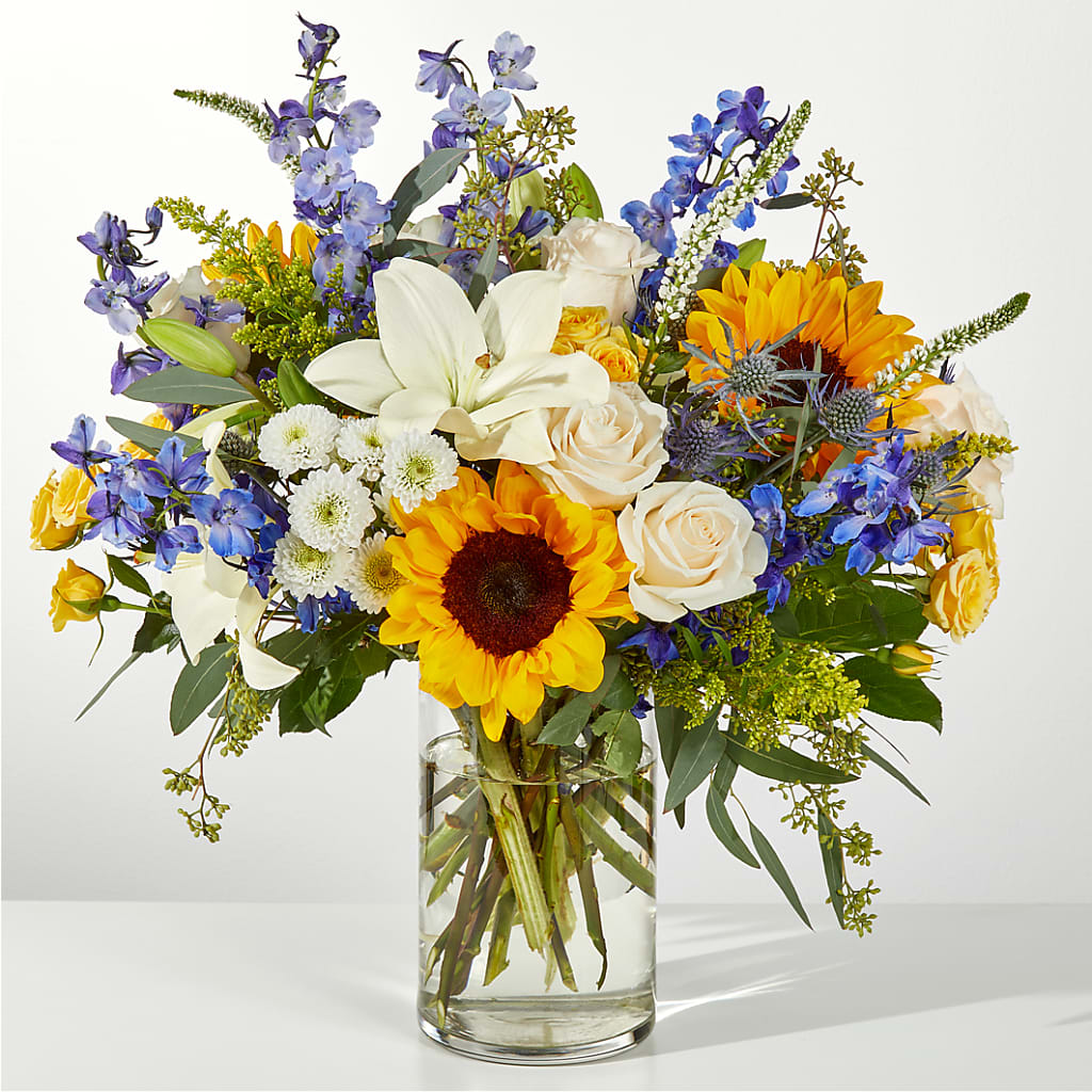 Wonderfully Sunny Bouquet – SARAH'S FLOWERS, Fullerton CA