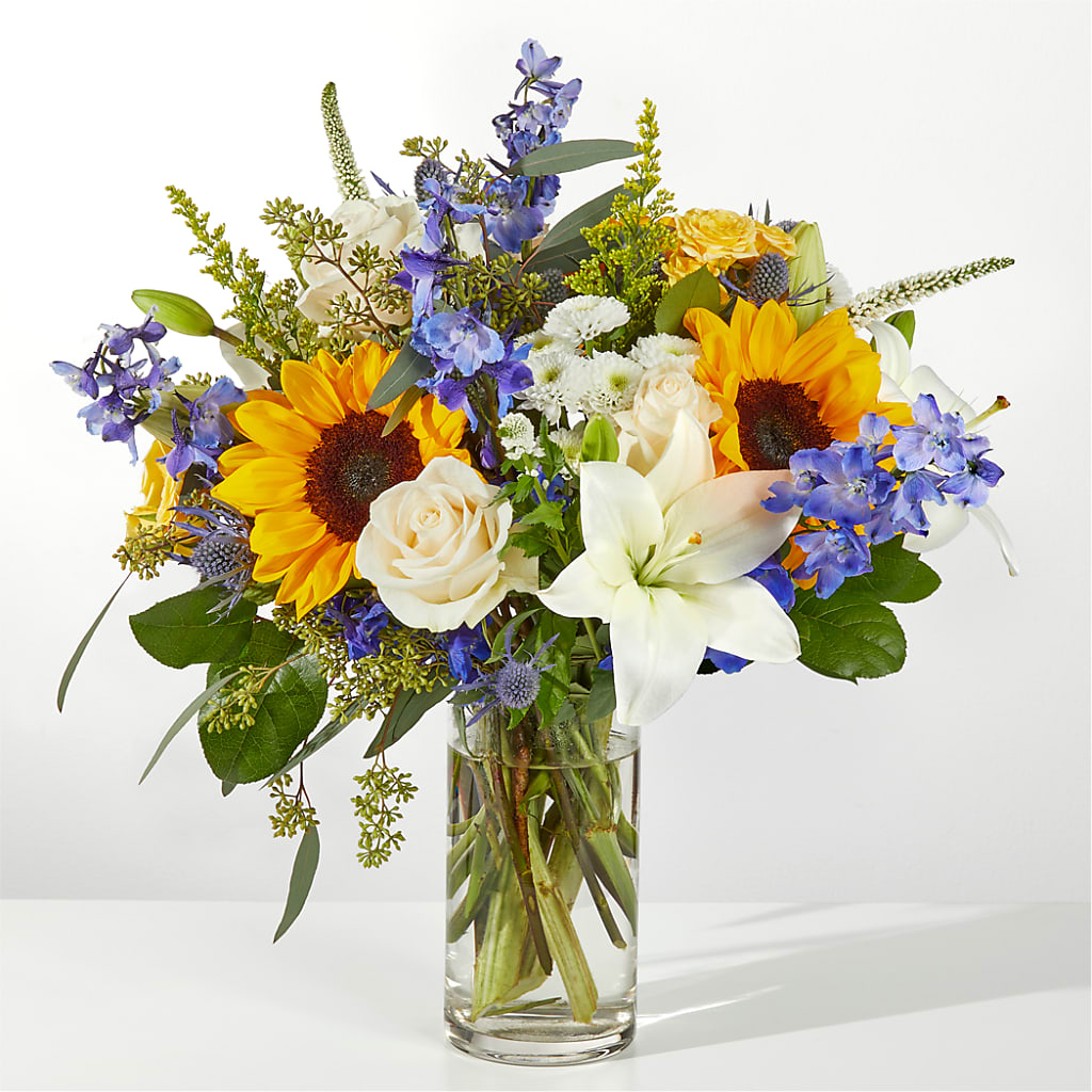 Wonderfully Sunny Bouquet – SARAH'S FLOWERS, Fullerton CA