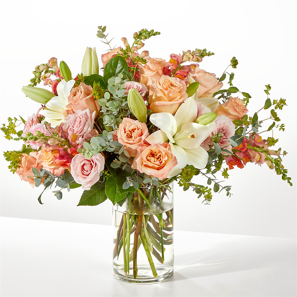 Grapefruit Splash Bouquet – SARAH'S FLOWERS, Fullerton CA