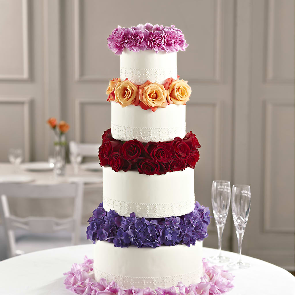 Infinite Love Cake Décor – SARAH'S FLOWERS, Fullerton CA