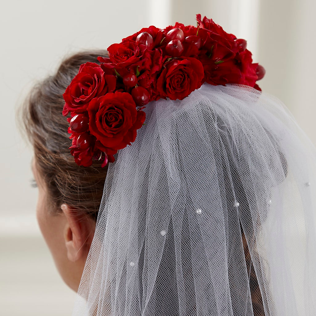 Heart's Happiness Hair Decor – SARAH'S FLOWERS, Fullerton CA