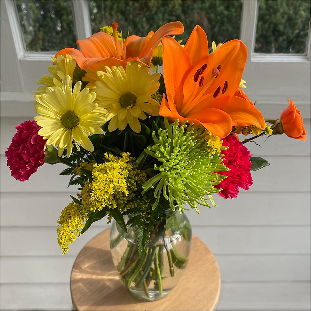 Bold & Bright – A Florist Original – SARAH'S FLOWERS, Fullerton CA