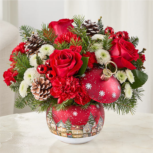 Christmas Carols Ornament – SARAH'S FLOWERS, Fullerton CA
