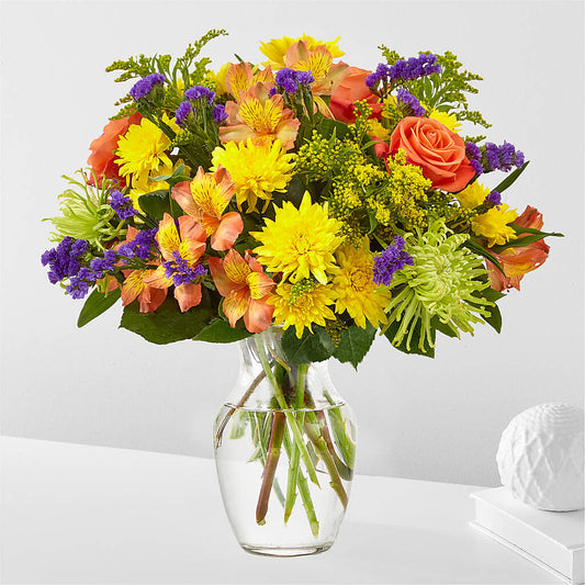 Marmalade Skies Bouquet – SARAH'S FLOWERS, Fullerton CA