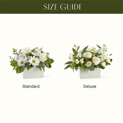 Fresh Linen Box Bouquet – SARAH'S FLOWERS, Fullerton CA