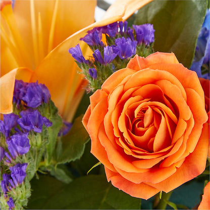 Radiant Citrus Box Bouquet – SARAH'S FLOWERS, Fullerton CA
